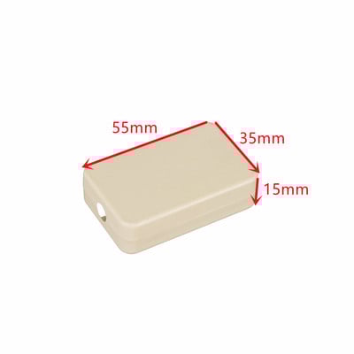 2 ΤΕΜ. Αδιάβροχη λευκή θήκη οργάνων στέγασης DIY Πλαστική θήκη αποθήκευσης Project Box Κουτιά περίβλημα ηλεκτρονικών προμηθειών