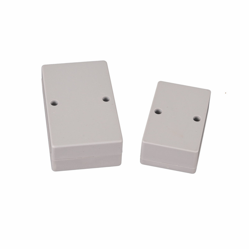 2 ΤΕΜ. Αδιάβροχη λευκή θήκη οργάνων στέγασης DIY Πλαστική θήκη αποθήκευσης Project Box Κουτιά περίβλημα ηλεκτρονικών προμηθειών