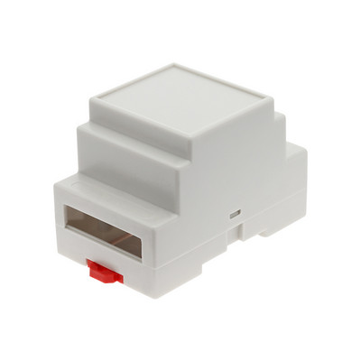 Pilnīgi jauns DIN 35-Rail PLC 88X53X59MM ugunsgrēka noteikšanas instrumenta materiāls Instruments Korpusa kontrollera korpusa sliedes sadales kārba 4-18