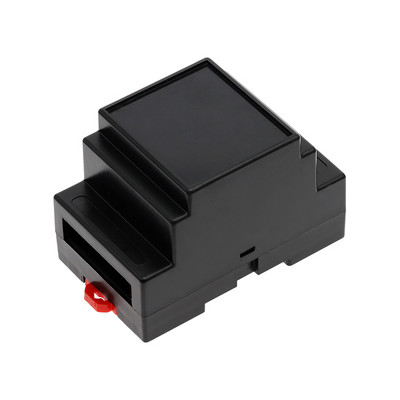 Pilnīgi jauns DIN 35-Rail PLC 88X53X59MM ugunsgrēka noteikšanas instrumenta materiāls Instruments Korpusa kontrollera korpusa sliedes sadales kārba 4-18