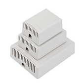 1gab ABS plastmasas projekta kastes uzglabāšanas futrālis Jaudas dzesēšanas kaste elektroniskā instrumenta korpuss maza moduļa sienas kaste