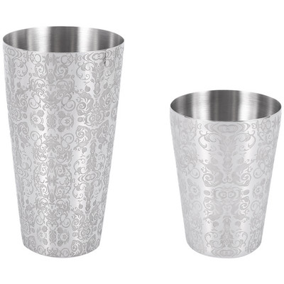 Shaker za koktele Boston shaker od nehrđajućeg čelika 304 Barra De Ferramentas Creative Engraving Design Boston set limenki za shaker za koktele