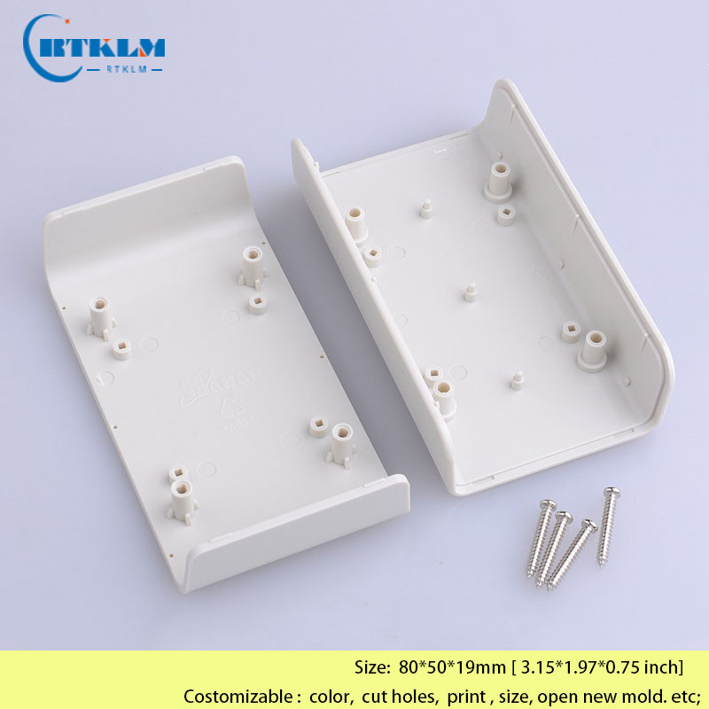 DIY plastično kućište kućište elektronički projekt kućište instrumenata električna razvodna kutija mala razvodna kutija 80*50*19 mm