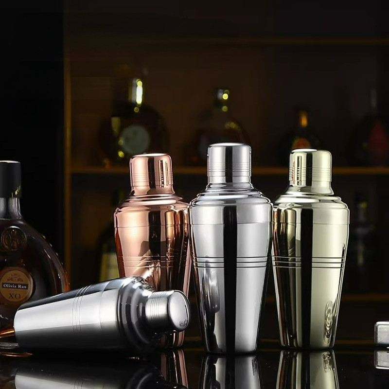 Bezmaksas piegāde nerūsējošā tērauda kokteiļu šeikeris vīna Martini Bostonas šeikeris Bārmeņa rīki Kokteiļu piederumi ballītēm un bāriem