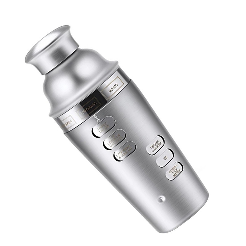 Shakeri od nehrđajućeg čelika 700 ml Set za pripremu koktela Komplet shakera za koktele s cjedilom Poklon za barmena