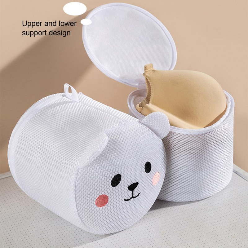 Vreća za pranje rublja s crtanim životinjama za perilice rublja Mrežasta vrećica Mrežaste vrećice za pranje rublja Poliestersko donje rublje Grudnjak Čarape Mreža za pranje