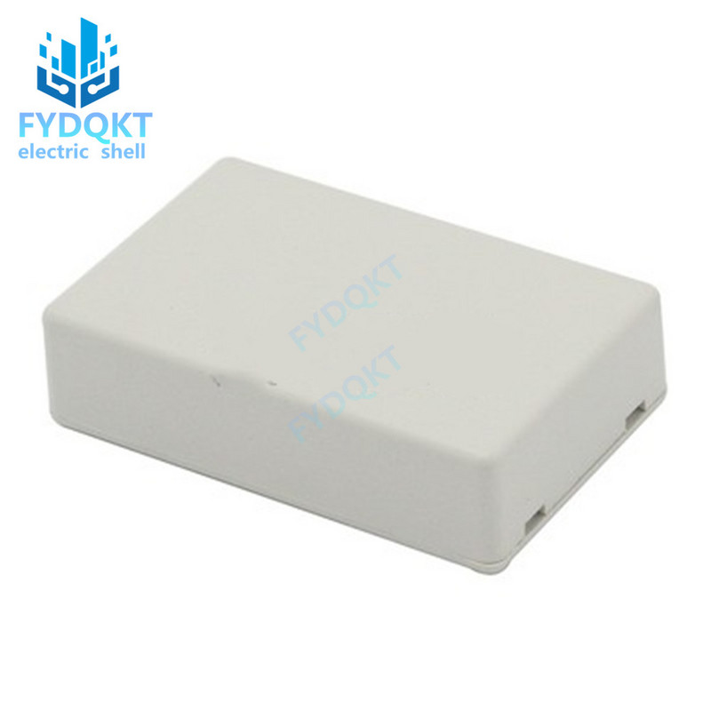 1 gab. Plastmasas elektroniskās projekta kastes korpusa instrumentu korpuss, DIY 70x45x18mm vadu sadales kārbas