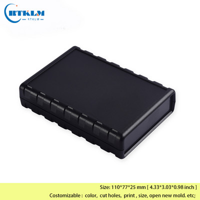 Plastmasas korpusa korpuss elektronikai abs plastmasas projekts sadales kārba diy instrumentu korpuss Galda korpuss 110*77*25mm