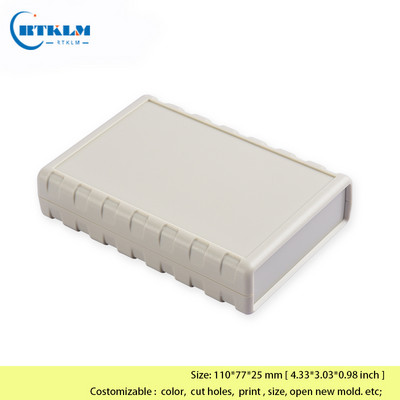 Plastmasas korpusa korpuss elektronikai abs plastmasas projekts sadales kārba diy instrumentu korpuss Galda korpuss 110*77*25mm