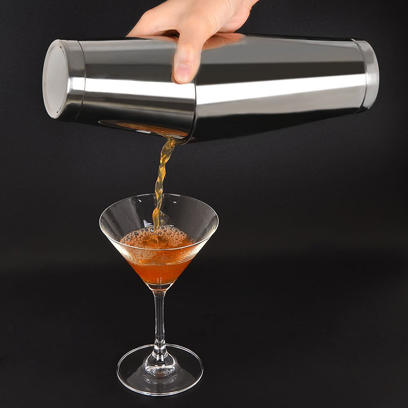 GOALONE 2 kom Boston Shaker Shaker za koktele Alati za barmena 600 800 ml Cocktail Boston Shaker Dodaci za koktele od nehrđajućeg čelika