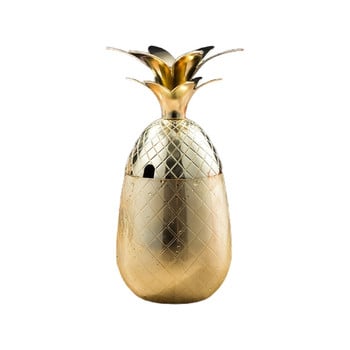 Αξεσουάρ Wine Cup Metal Pineapple Bar για κύπελλα ποτού για καλοκαιρινά κοκτέιλ