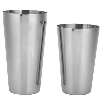 Ανοξείδωτο σέικερ για κοκτέιλ Φορητό κύπελλο σέικερ Αμερικανικού στυλ Mixing Cup Bartender Bar Tool
