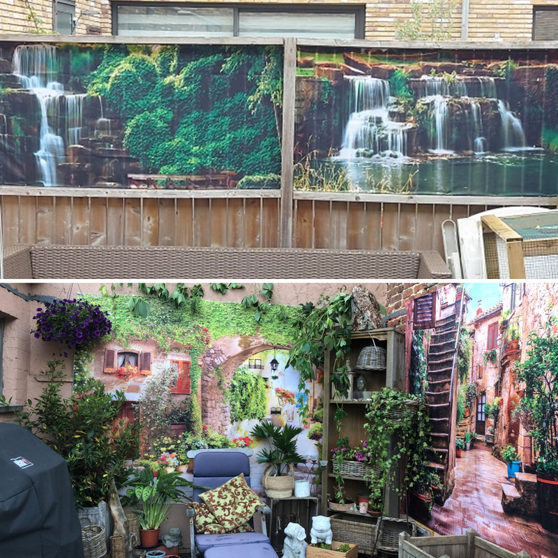 3D druka Piejūras pludmale saulriets ainava dušas aizkari tropu augu koki dabas ainava poliestera aptumšojoši vannas istabas aizkari