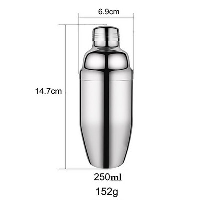 1 kom 250/350/550/750 ml shaker od nehrđajućeg čelika mikser za vino martini boston shaker za barmena koji pije party barski alati