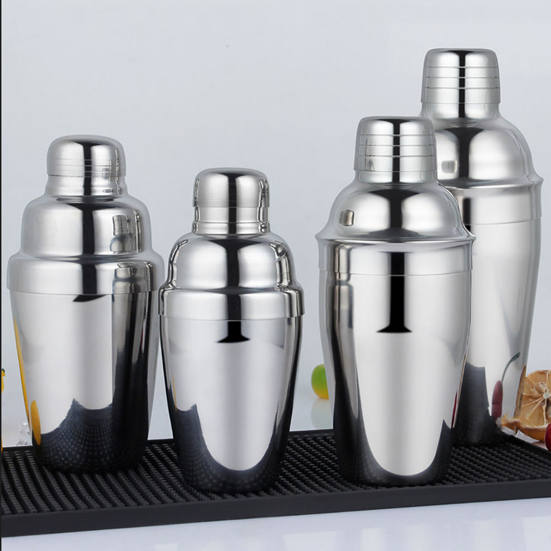 1 kom 250/350/550/750 ml shaker od nehrđajućeg čelika mikser za vino martini boston shaker za barmena koji pije party barski alati