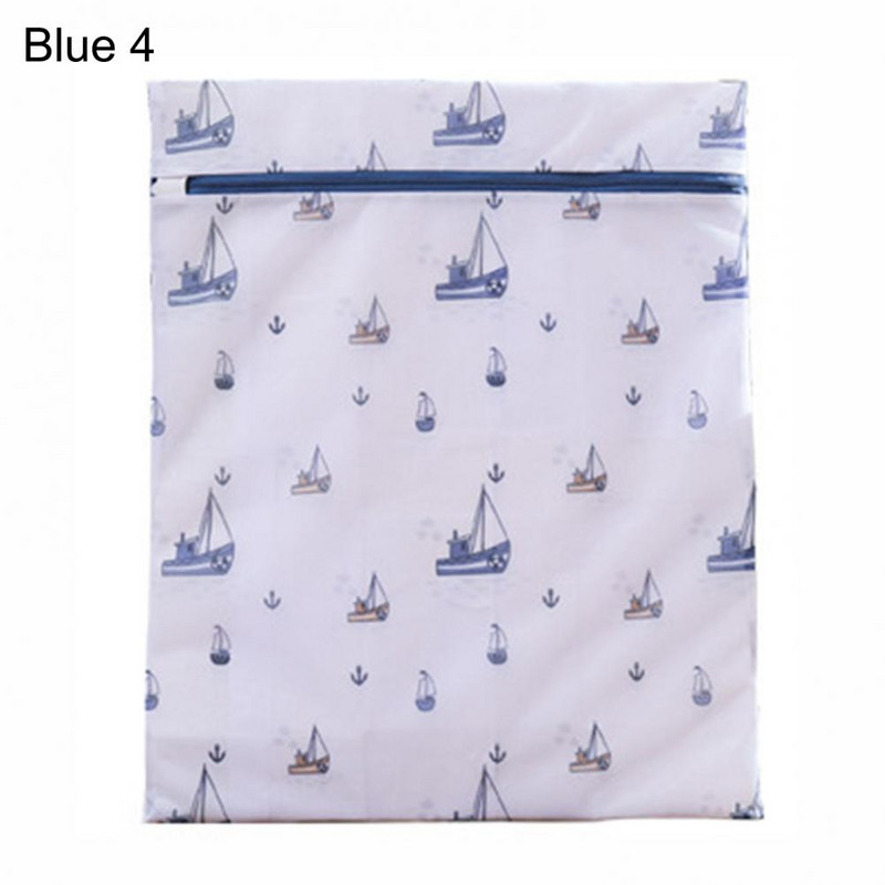 s patentnim zatvaračem Ekološka vreća za pranje Jedinstvena poliesterska izdržljiva vreća za odjeću Debela vreća za rublje za dom 6 stilova Uzorak zadebljan i