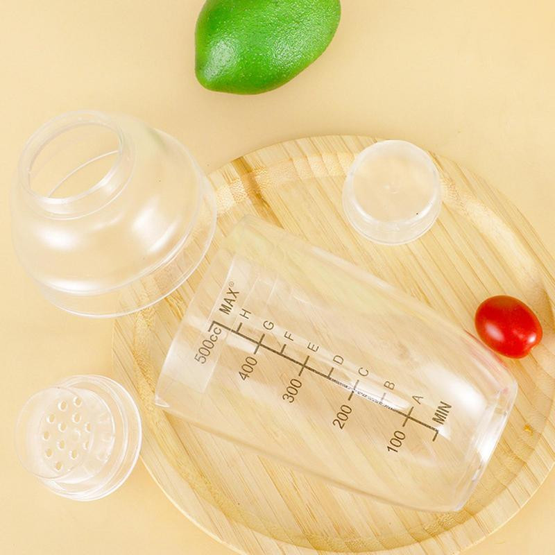 Set shakera za koktele s čekićem od limuna Prozirna boca s vagom i cjedilom Mikser za piće Shaker za koktele Šalice Set alata