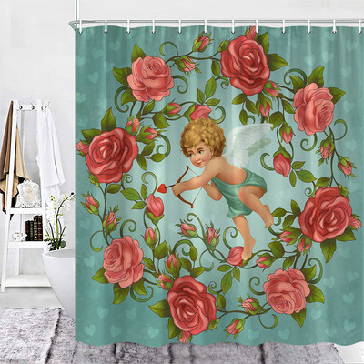 Retroplakat Dušikardin Vana ajaleht Autoparandus Toit Roosid Lilled Kangas Vannitoakaunistus Vannitoatarvikud Kardinad