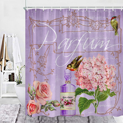 Retroplakat Dušikardin Vana ajaleht Autoparandus Toit Roosid Lilled Kangas Vannitoakaunistus Vannitoatarvikud Kardinad