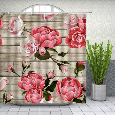 Retroplakat Dušikardin Vana ajaleht Autoparandus Toit Roosid Lilled Kangas Vannitoakaunistus Vannitoatarvikud Kardinad