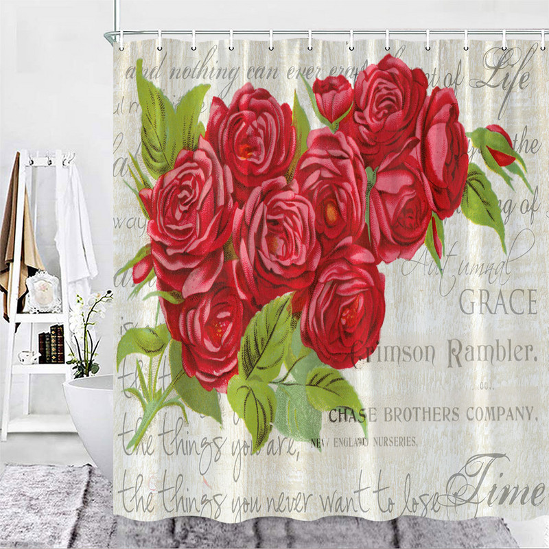 Retroplakat Dušikardin Vana ajaleht Autoparandus Toit Roosid Lilled Kangas Vannitoakaunistus Vannitoatarvikud Kardinad