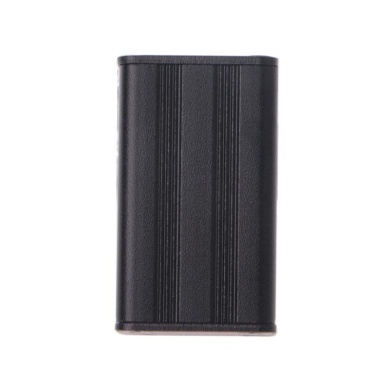 Novo DIY ekstrudirano elektroničko kućište aluminijskog kućišta, crno 40x25x25 mm