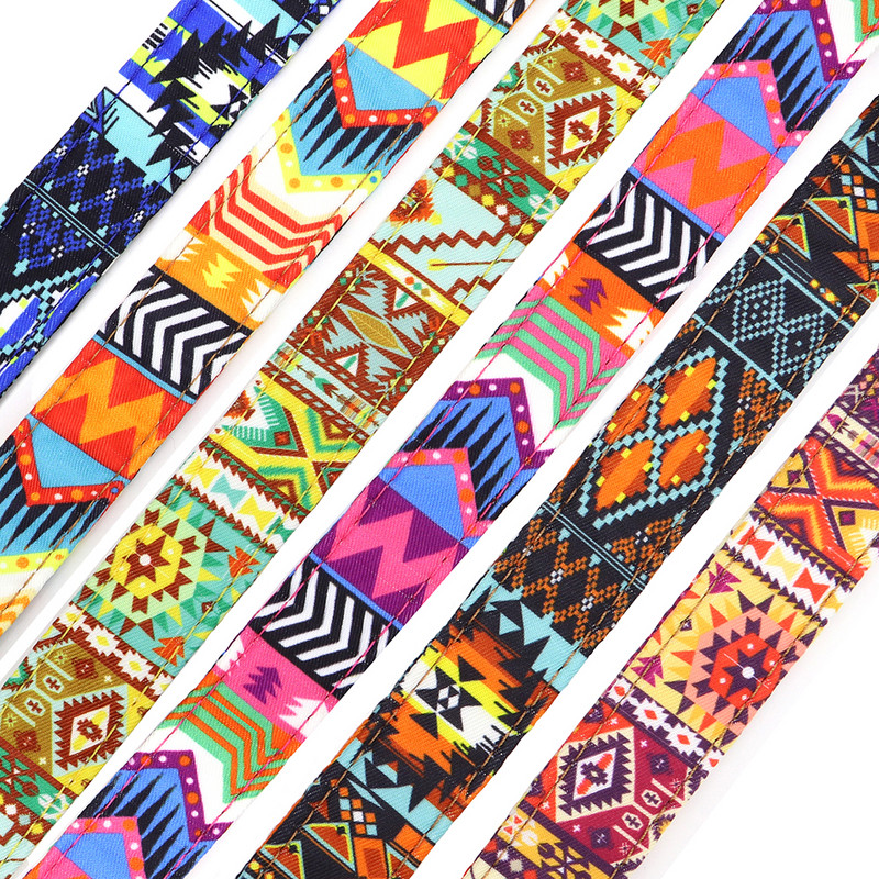 Pielāgota liela suņa kaklasiksna Cute Print Personalizēta mājdzīvnieku kaklasiksna neilona kucēnu suņu ID kaklasiksnas ar iegravētu vārdu mazam vidējam lielam sunim