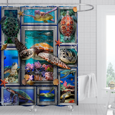 Retro mākslas ziedu dušas aizkari Psihedēlisks sēņu augu lapas audums ūdensizturīgs poliestera vannas aizkars vannas istabas aksesuāri