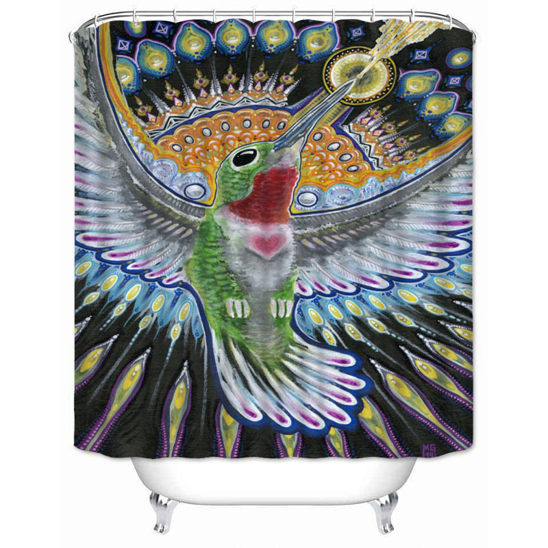 Musife prilagođena visokokvalitetna 3D print Alex Grey zavjesa za tuširanje vodootporna kupaonska poliesterska tkanina kupaonska zavjesa