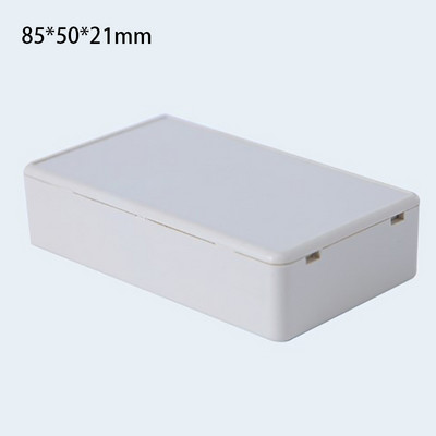 120*80*40MM Project Box uzglabāšanas futrālis Līmes kastes korpusa barošanas avota moduļa sadales korpuss ar skrūvēm