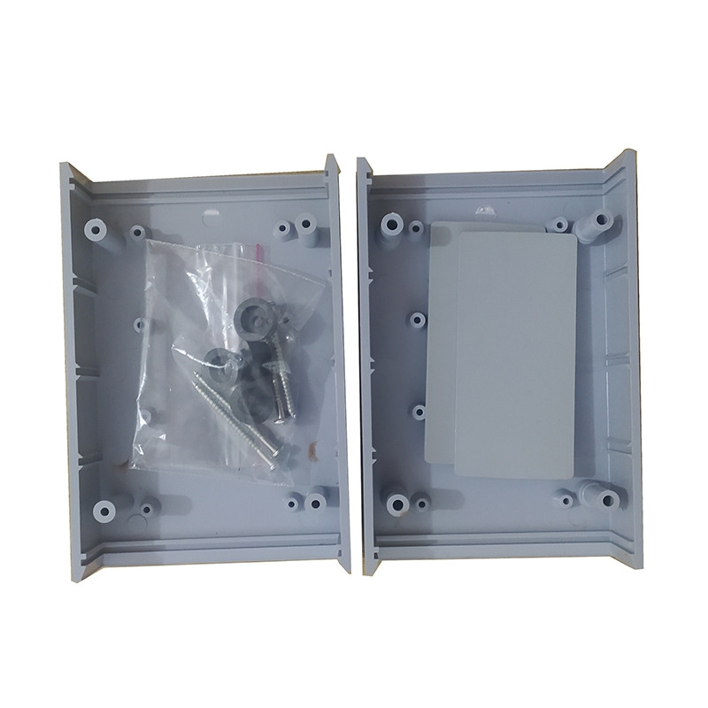 120*80*40MM Project Box uzglabāšanas futrālis Līmes kastes korpusa barošanas avota moduļa sadales korpuss ar skrūvēm