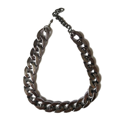 Lanac za grickalice za male pse Teddy Ogrlica za francuski buldog Srebrna/zlatna Oprema za kućne ljubimce Ogrlica za pse