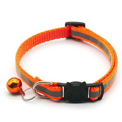Mājdzīvnieku kaklasiksnas ar zvaniņiem Jauka kaklasiksna kaķu suņu kakla siksnām Regulējamas atstarojošas āra mazas suņu kaklasiksnas mājdzīvnieku piederumi