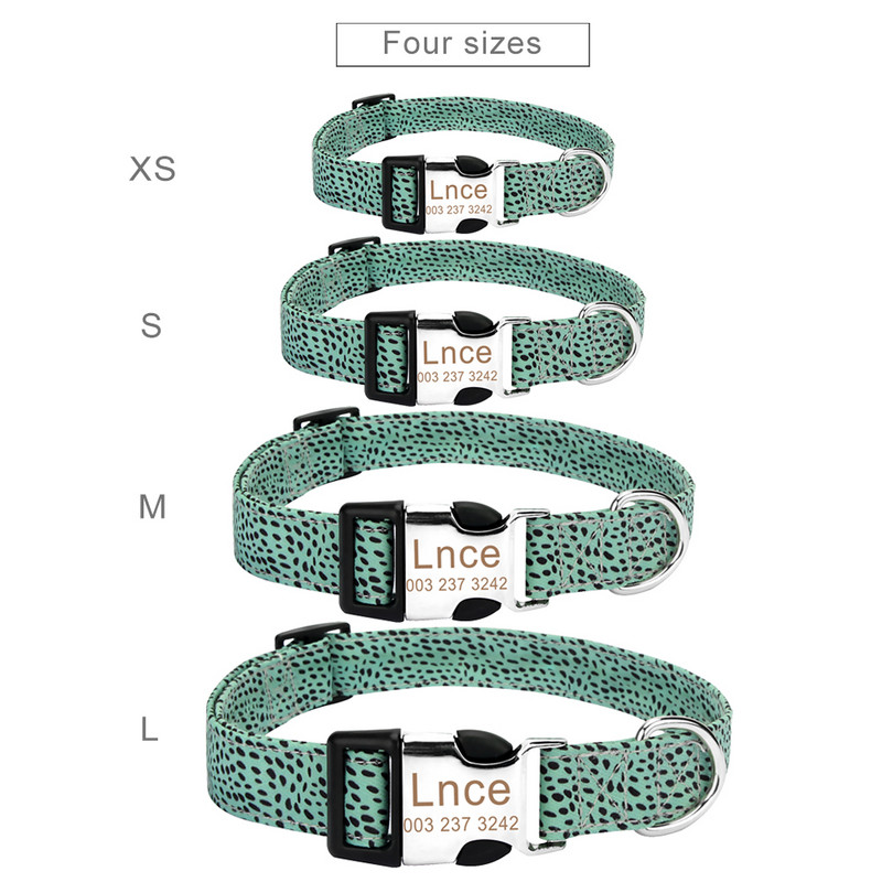 Pielāgota suņu kakla siksna DIY Nosaukums Mājdzīvnieku kaklasiksna ar iegravētu ID zīmi Nosaukuma plāksnīte maziem vidēji lieliem suņiem Pitbull Mopsis