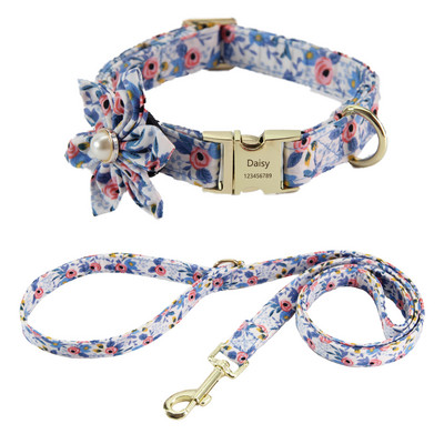 Personalizirani materijal Ogrlica za pse Prilagođena ogrlica za kućne ljubimce Ugravirana ID oznaka Informacije o kopči na pločici s imenom