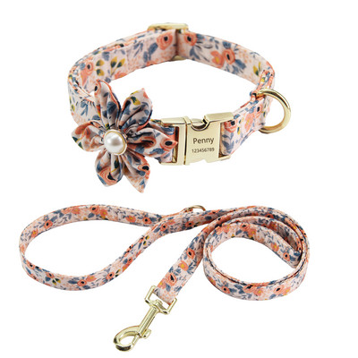 Personalizirani materijal Ogrlica za pse Prilagođena ogrlica za kućne ljubimce Ugravirana ID oznaka Informacije o kopči na pločici s imenom