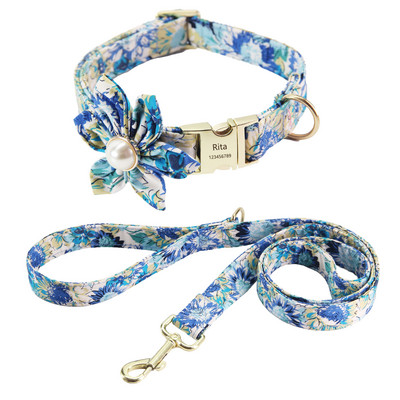 Personalizirani materijal Ogrlica za pse Prilagođena ogrlica za kućne ljubimce Ugravirana ID oznaka Informacije o kopči na pločici s imenom