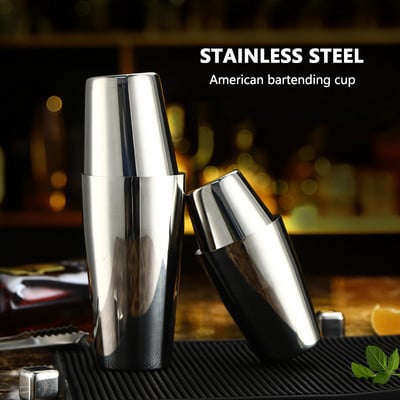 Drink Shaker Steel Tools Tools Kitchen Wine Cocktail Bar Party Shaker Cocktail Stainless Martini Bartender Boston For Mixer