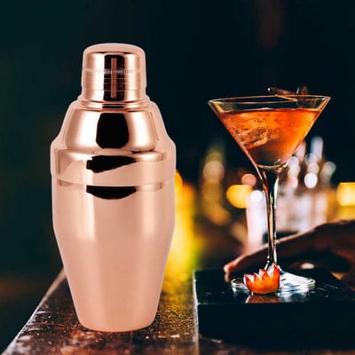 Cocktail Shaker 304 Stainless Steel Bar Shaker for Home Bartending Kit for Mixed Drinks Bar Tools