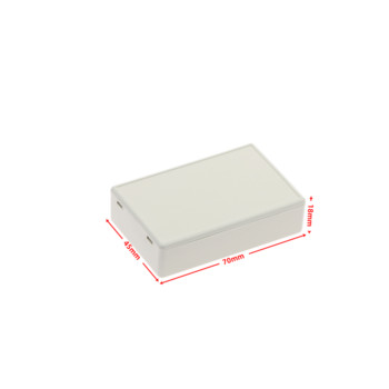 1бр. Пластмасова кутия за електронен проект Кутия за инструменти Направи си сам 70x45x18mm Разклонителни кутии за кабели