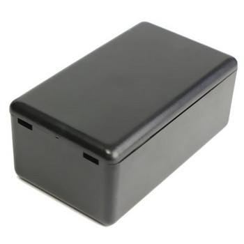 ABS Plastic Electronic Project Box θήκη οργάνων αδιάβροχο κάλυμμα Project Black Enclosure Boxes Πρακτικά εργαλεία μέτρησης
