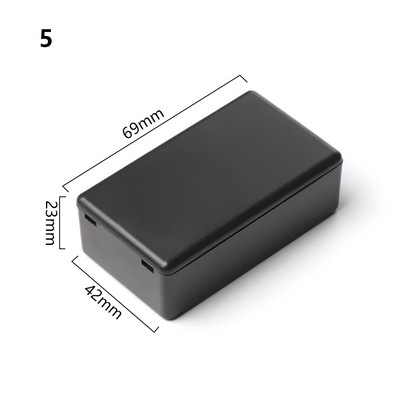 ABS plastist elektrooniline projektikarbi instrumendi korpus veekindel kate Projekt must korpuse karbid praktilised mõõteriistad