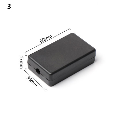 ABS plastist elektrooniline projektikarbi instrumendi korpus veekindel kate Projekt must korpuse karbid praktilised mõõteriistad