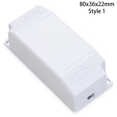 5 tk veekindel plastikust korpuse kasti elektrooniline projekti instrumendi korpus Elektriline projektikarp ABS välise ühenduskarbi korpus