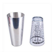 Kuhinjski pribor za bar Barski alati od nehrđajućeg čelika Shake za koktele Čaša za miješanje Uređaj za miješanje Boca s mjernom ljestvicom 2 kom/set