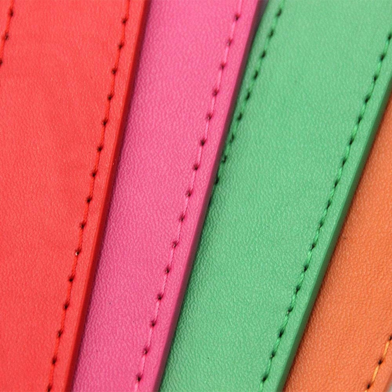 Jednobojna kožna ogrlica za pse, podesiva ogrlica za mačke, štene, traka za vrat, prikladna za srednje i male pse, oprema za kućne ljubimce XS-XL