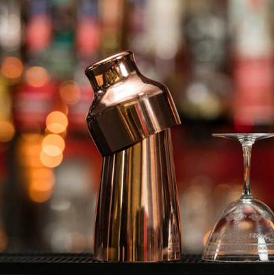 Shaker pentru cocktail de vin de 500 ml, stil francez, din oțel inoxidabil, barman, instrument KTV pentru barman, accesorii colorate și elegante pentru bar