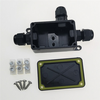 Mini Outdoor Waterproof Junction Box Πλαστικό εξωτερικό καλώδιο Αδιάβροχο Junction Box Ηλεκτρικό κουτί διακλάδωσης