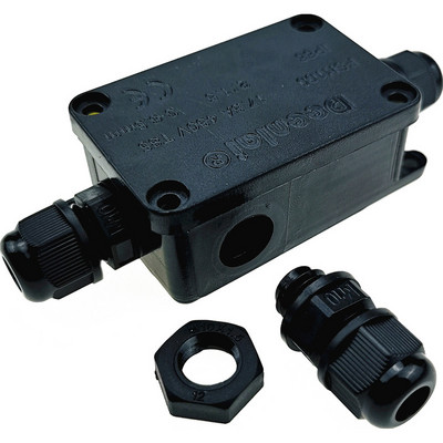 Mini vanjska vodootporna razvodna kutija Plastični vanjski kabel Vodootporna razvodna kutija Električna razvodna kutija