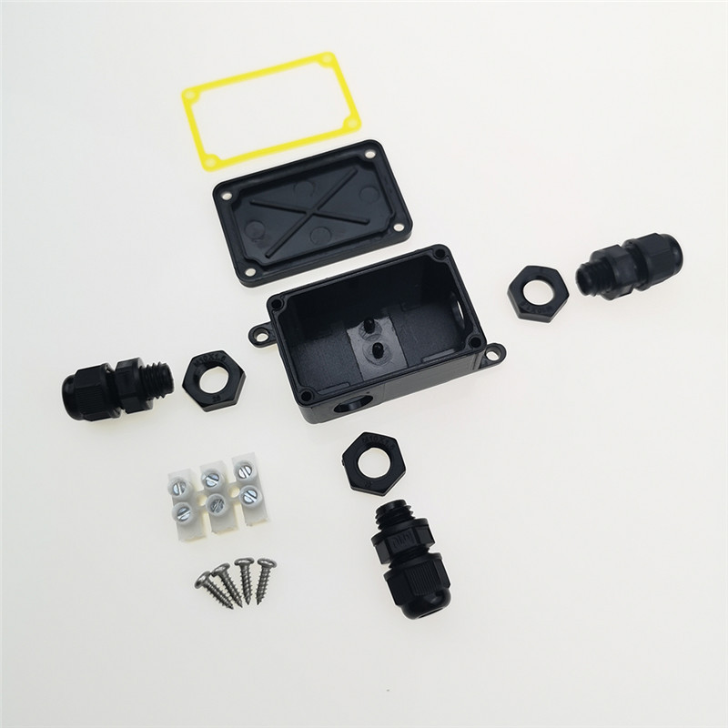 Mini vanjska vodootporna razvodna kutija Plastični vanjski kabel Vodootporna razvodna kutija Električna razvodna kutija